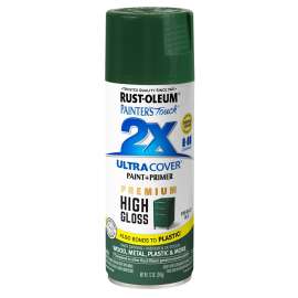 Painter's Touch Ultra Cover 366989 General-Purpose Paint, High-Gloss, Emerald Isle, 12 oz, Aerosol Can