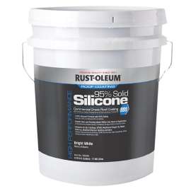 RUST-OLEUM 995 Series 360849 Roof Coating, White, 5 gal Pail, Liquid