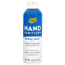 KRUD KUTTER 365301 Hand Sanitizer, Alcohol-Like, Colorless, 5 oz Aerosol Can