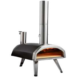 Ooni Fyra 12 UU-P0AD00 Wood Pellet Pizza Oven, For 12 in Pizza, Steel, Black