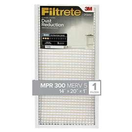 FILTER AIR DUST&LINT 14X20X1IN