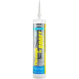 Through The Roof! 14030 Sealant, White, Paste, 10.5 oz Cartridge