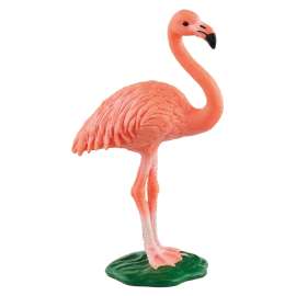 Schleich-S Wild Life 14849 Flamingo Toy, 3 to 8 Years, Plastic, Pink