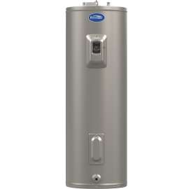 Richmond Essential Plus Series 9EM40-DCG Medium Electric Water Heater, 240 VAC, 4500 W, 40 gal Tank, Stainless Steel