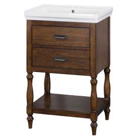 CRAFT + MAIN Cherie Series CHNVT2435 Vanity Combo, 22-1/8 in W Cabinet, 16-3/4 in D Cabinet, 32-5/8 in H Cabinet