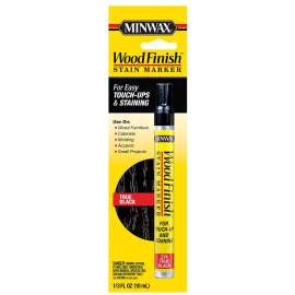Minwax Wood Finish 635200000 Stain Marker, True Black, 0.33 oz