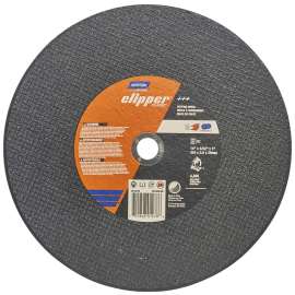 NORTON Clipper Classic A AO Series 70184601478 Cut-off Wheel, 14 in Dia, 3/32 in Thick, 1 in Arbor