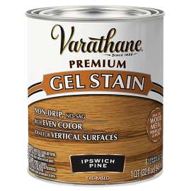 VARATHANE 358305 Premium Stain, Ipswich Pine, Gel, Paste, 1 qt
