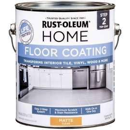 RUST-OLEUM HOME 358585 Top Coat, Matte, Clear, 1 gal