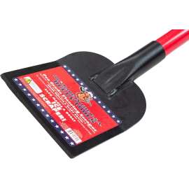 BULLY Tools 91300 Flooring Scraper, Steel Blade, Rubber Grip Handle, Fiberglass Handle
