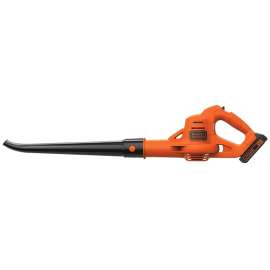 Black+Decker LSW221 Sweeper, 1.5 Ah, 20 V Battery, Lithium-Ion Battery, Orange