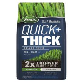 Scotts Turf Builder, Quick + Thick 12552 Grass Seed, 1.2 kg Bag