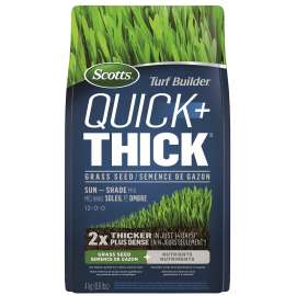 Scotts Turf Builder, Quick + Thick 12655 Grass Seed, 4 kg Bag