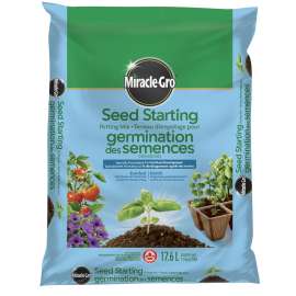 Miracle-Gro 74923250 Seed Starting Potting Mix, 17.6 L Bag