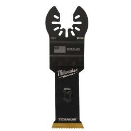 Milwaukee 49-25-1251 Blade, 1-1/8 in, 1-5/8 in D Cutting, HSS/Titanium