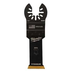 Milwaukee 49-25-1253 Blade, 1-1/8 in, 1-5/8 in D Cutting, HSS/Titanium