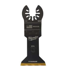 Milwaukee 49-25-1261 Blade, 1-3/4 in, 1-5/8 in D Cutting, HSS/Titanium