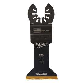 Milwaukee 49-25-1263 Blade, 1-3/4 in, 1-5/8 in D Cutting, HSS/Titanium