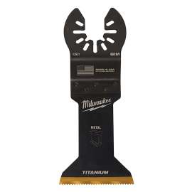 Milwaukee 49-25-1269 Blade, 1-3/4 in, 1-5/8 in D Cutting, HSS/Titanium