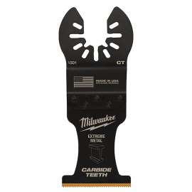 Milwaukee 49-25-1502 Blade, 1-3/8 in, 2 in D Cutting, Carbide/HCS/Titanium