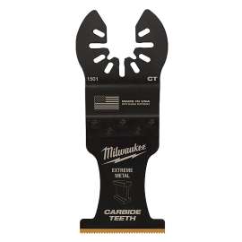 Milwaukee 49-25-1503 Blade, 1-3/8 in, 2 in D Cutting, Carbide/HCS/Titanium
