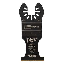 Milwaukee 49-25-1525 Blade, 1-3/8 in, 2 in D Cutting, Carbide/HCS/Titanium