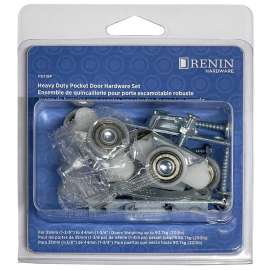 RENIN PD119P Pocket Door Hardware Set