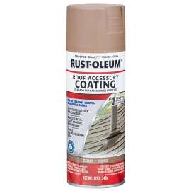 RUST-OLEUM 314061 Roof Accessory Coating, Cedar, 12 oz Aerosol Can, Liquid