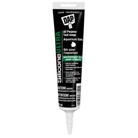 DAP 7079874325 Ultra Multi-Purpose Sealant, Clear, 24 hr Curing, -37 to 60 deg C, 82 mL Tube