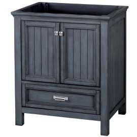 Foremost Brantley Series BABV3022D Bathroom Vanity, 30 in W Cabinet, 21-1/2 in D Cabinet, 34 in H Cabinet, Wood
