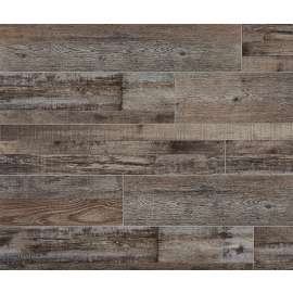 Choice Vinyl Santa Monica Series CVP103S05 Flooring Plank, 48 in L, 7 in W, Beveled Edge, Authentic Wood Pattern, Vinyl
