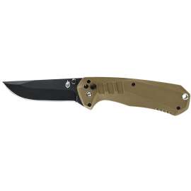 KNIFE FOLDING COYOTE BRN 3.1IN