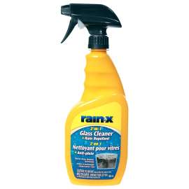 Rain-X 5076784 Glass Cleaner, 680 mL Bottle, Liquid, Slight Fruity, Clear