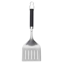 Weber Precision Series 6770 Wide Grill Spatula, Stainless Steel Blade, Stainless Steel, Soft-Touch Handle, 18 in OAL