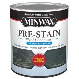 Minwax 61851 Pre-Stain Wood Conditioner, Clear, Liquid, 1 qt, Can
