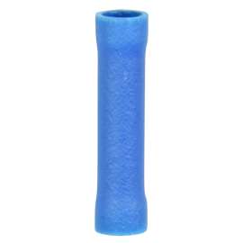 GB C14-123 Butt Splice Connector, 14 to 16 AWG Wire, Blue