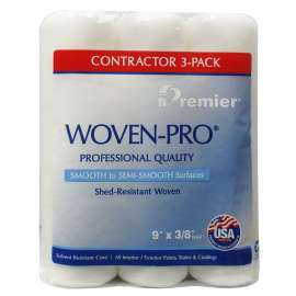 COVER ROLLER WOVEN 9X3/8IN