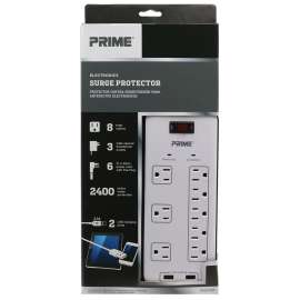 PROTECTOR SRGE 8OTLT 2400J 6FT