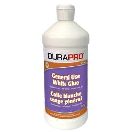 Dura Pro AW2461-001 General-Purpose Glue, White, 1 L, Bottle