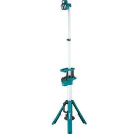 Makita LXT Series DML814 Cordless Tower Work/Multi‑Directional Light, 18 V, Lithium-Ion Battery, 12-Lamp, LED Lamp