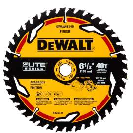 BLADE SAW CIRCULAR 40T 6-1/2IN