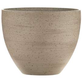 Southern Patio HDR-091608 Planter, Egg, Plastic/Resin, White, Stone Aesthetic