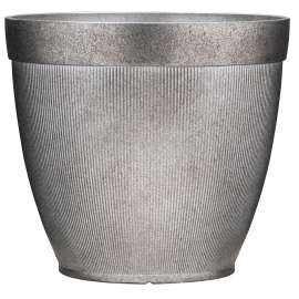 Southern Patio HDR-093695 Midori Planter, Resin, Galvanized