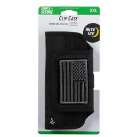 Nite Ize Clip Case CCS2LUS-01-R3 Universal Phone Holster, 2XL, USA Patch