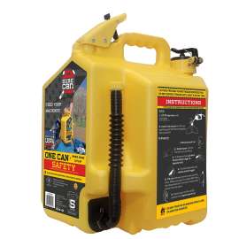 SUREcan SUR5SFD2 Safety Can, 5 gal, HDPE, Yellow