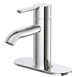 Boston Harbor Lavatory Faucet, 1-Faucet Handle, Chrome