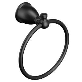 RING TOWEL CALDWELL MATTE BLK