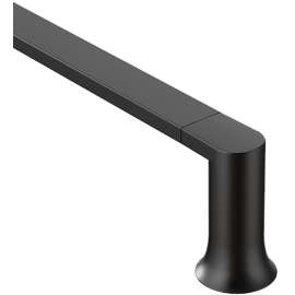 BAR TOWEL GENTA MATTE BLK 18IN