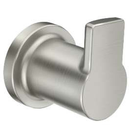 HOOK ROBE RINZA BRUSHED NICKEL