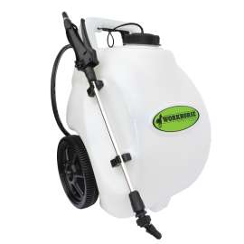 WORKHORSE SPRAYERS LG05SSG2 Handheld Sprayer, 12 V Battery, Lithium-Ion Battery, 5 gal Capacity, Plastic/Polyethylene